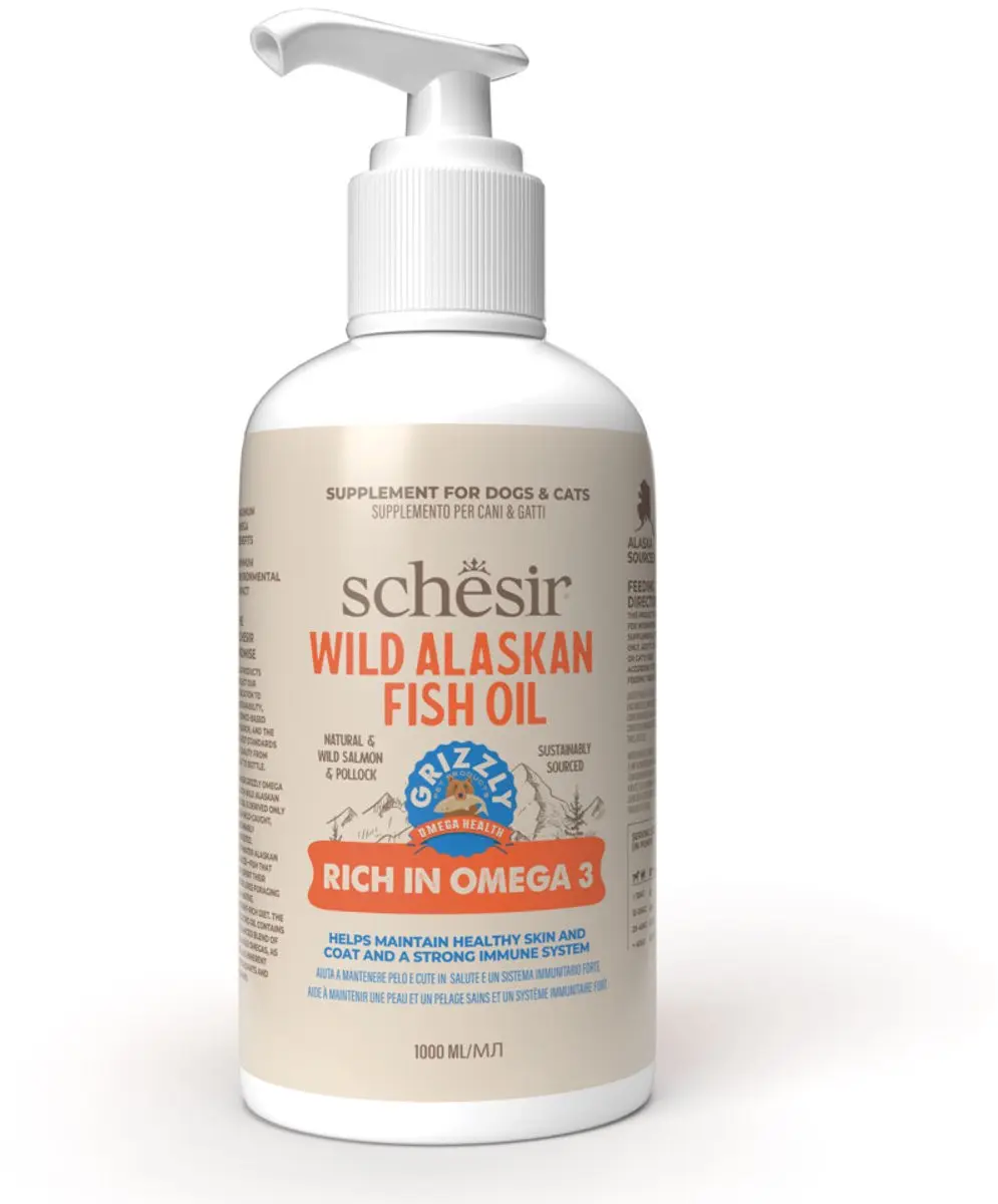 Schesir Grizzly Wild Alaskan Fish Oil 1000ml