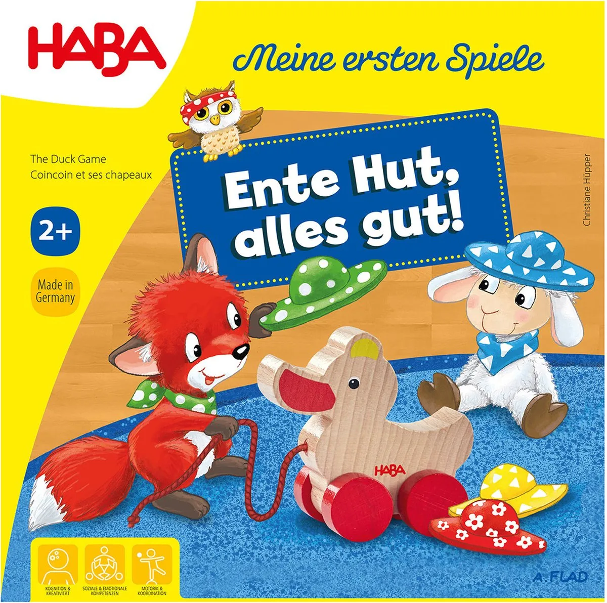 Haba Ente Hut Alles Goed - Multicolor