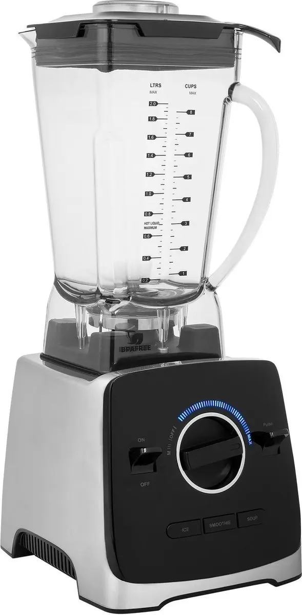 Tristar Power Blender BL-4473 - 2000W - 2L - Zwart