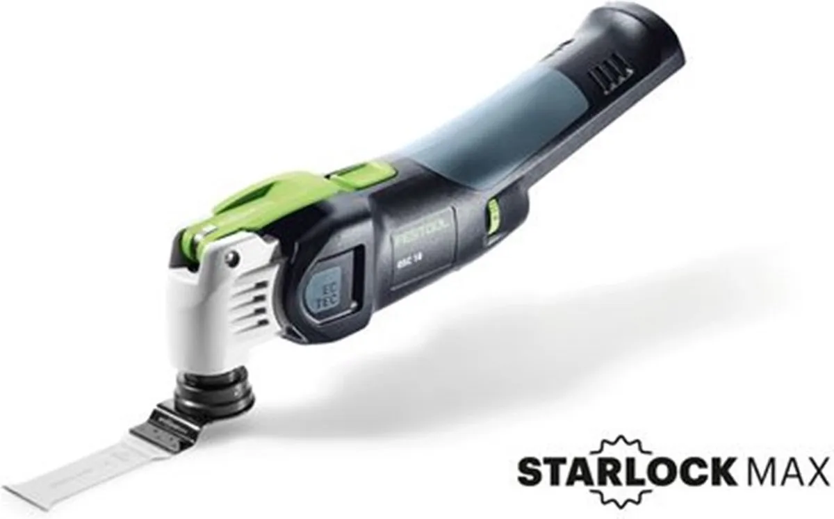 Festool OSC 18 E-Basic-Set Multitool - 7 Accessoires