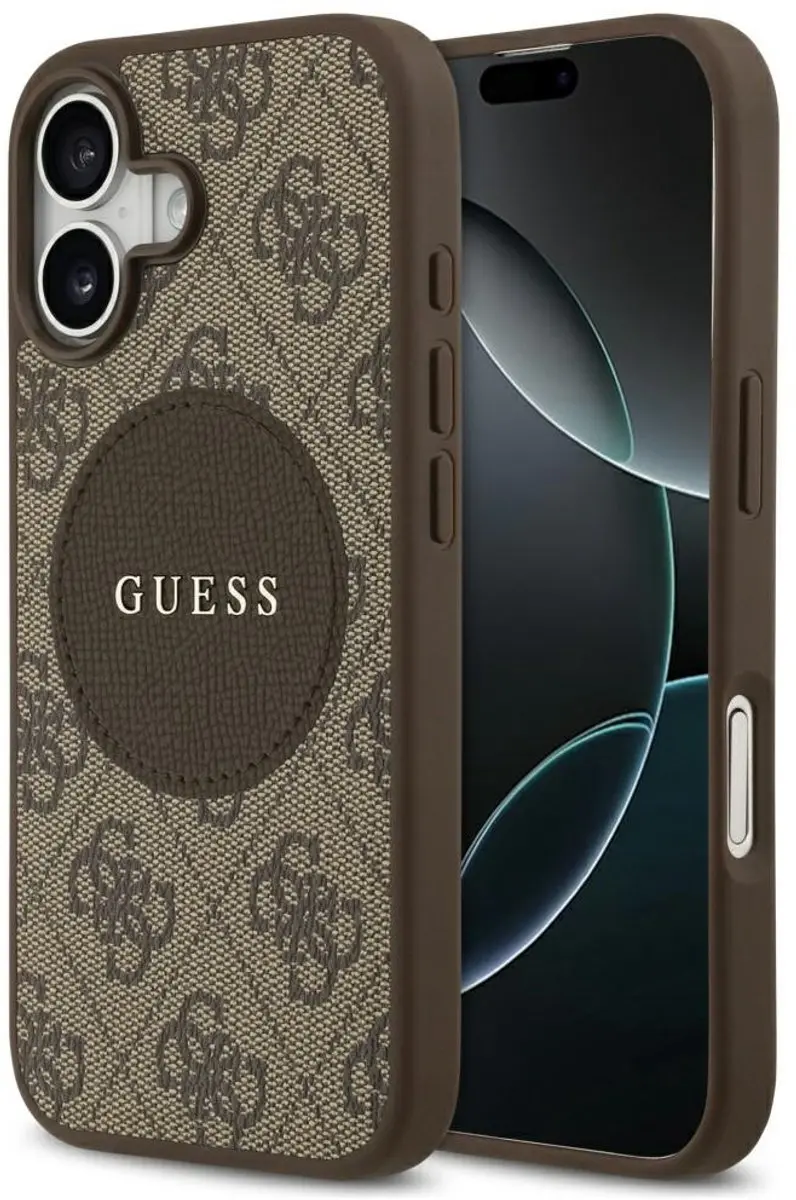 GUESS Case 4G Circle Classic Logo iPhone 17 MagSafe