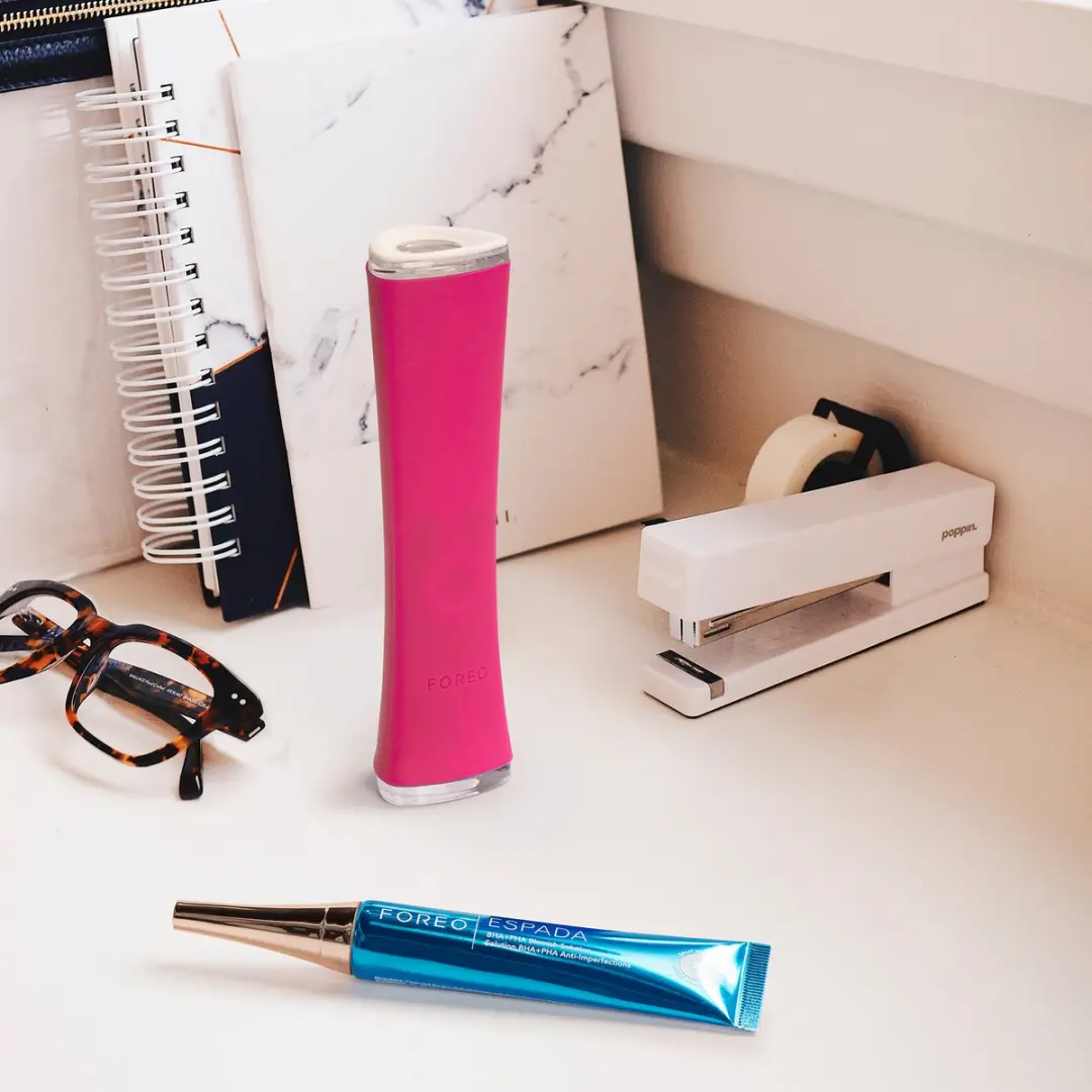 FOREO Espada 2 LED Lichttherapie - Gezicht - 30 Seconden - Roze