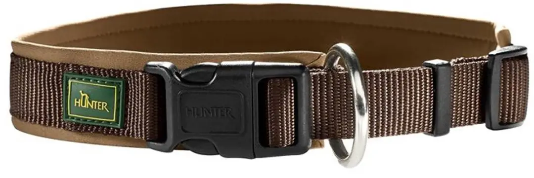 Hunter Neopreen Halsband Vario Plus 60-65cm x 25mm - Bruin/Caramel