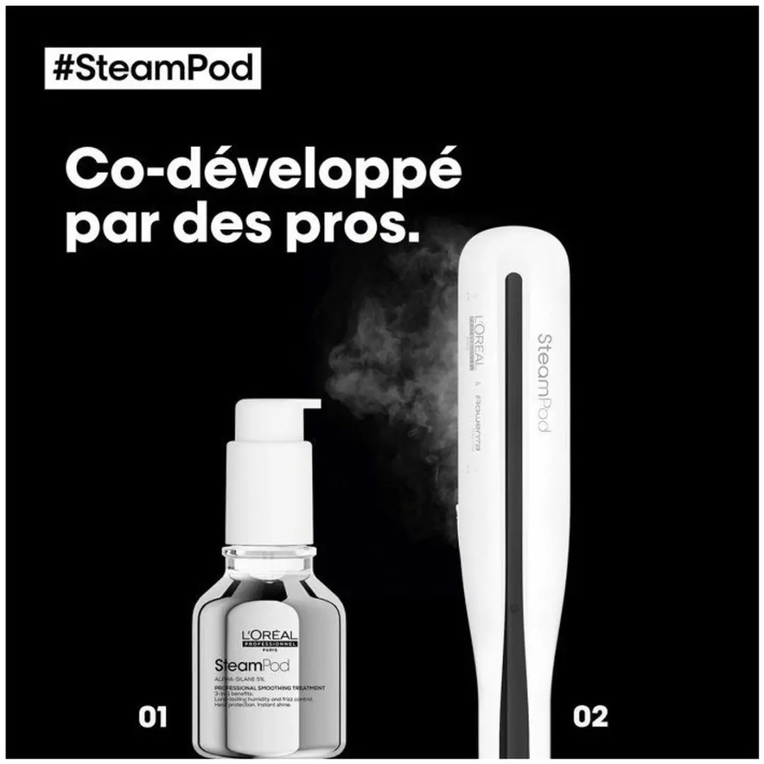 L'Oréal Professionnel SteamPod 3 Stijltang - 230°C - Wit