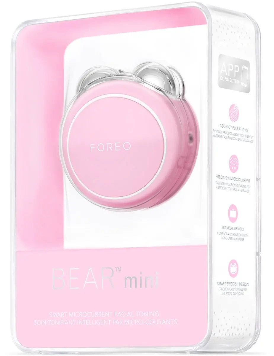 FOREO BEAR mini Anti-Ageing Huidverjongingsapparaat - Pearl Pink