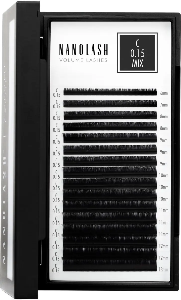 Nanolash Volume Lashes Multicolor - 16 Stuks