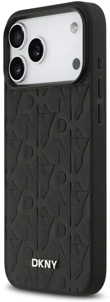 DKNY iPhone 17 Pro Max Telefoonhoesje - MagSafe - Zwart