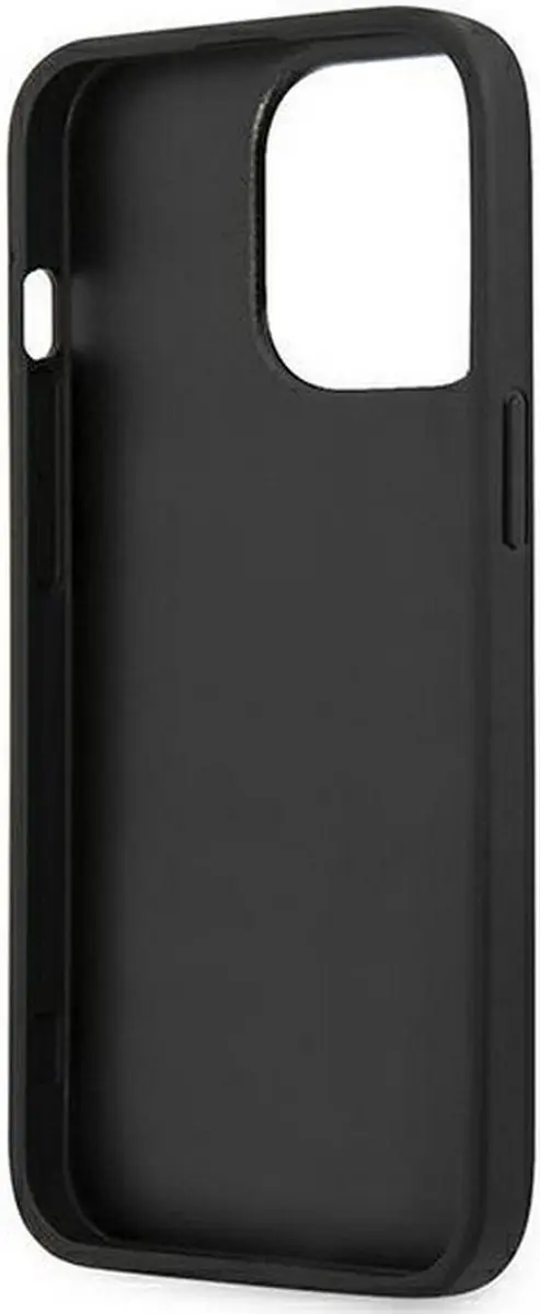 Guess 4G Stripe Back Case - iPhone 13 Pro Max Grijs