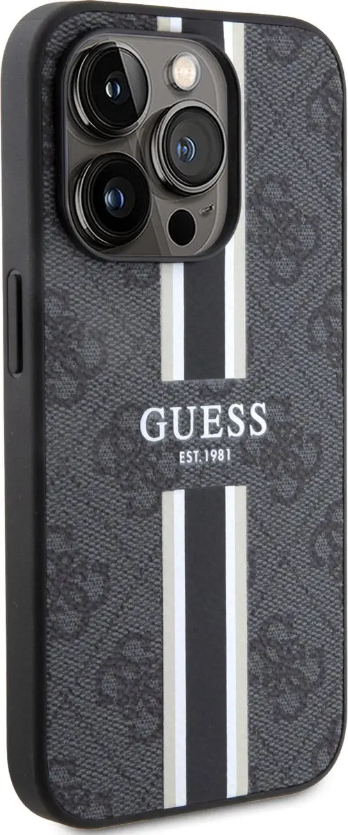 Guess iPhone 15 Pro Backcover Zwart - afbeelding 6 van 6