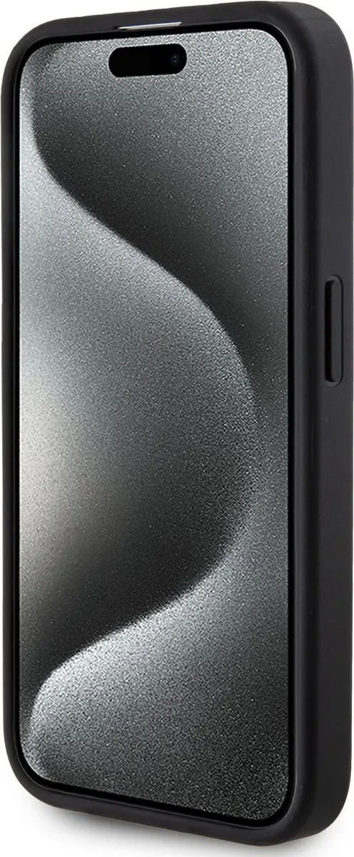 Guess iPhone 15 Pro Backcover Zwart