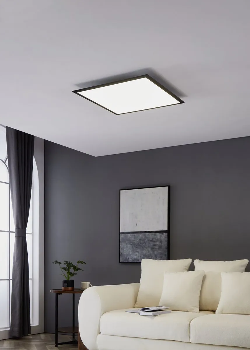 Eglo Salobrena 1 Plafondlamp 59,5cm - Zwart/Wit