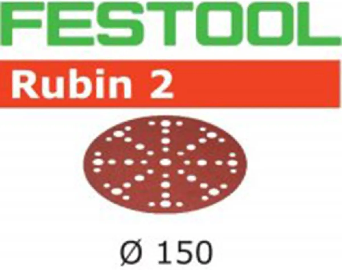 Festool Robijn Schuurschijven STF D150/48 P150 - 10 Stuks