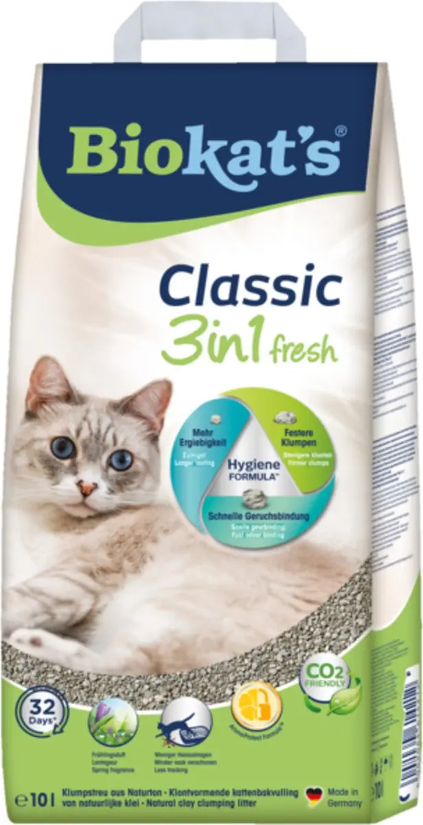 Biokat's Classic Fresh Kattenbakkorrels 10L