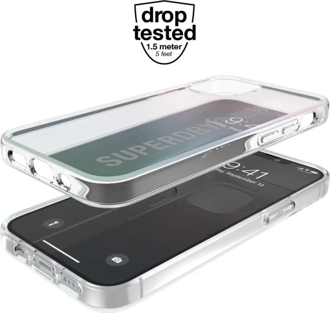 Superdry Snap Case iPhone 12 Mini - Transparant - 42598 - afbeelding 6 van 6