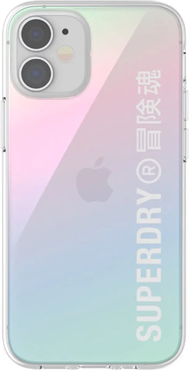Superdry Snap Case iPhone 12 Mini - Transparant - 42598