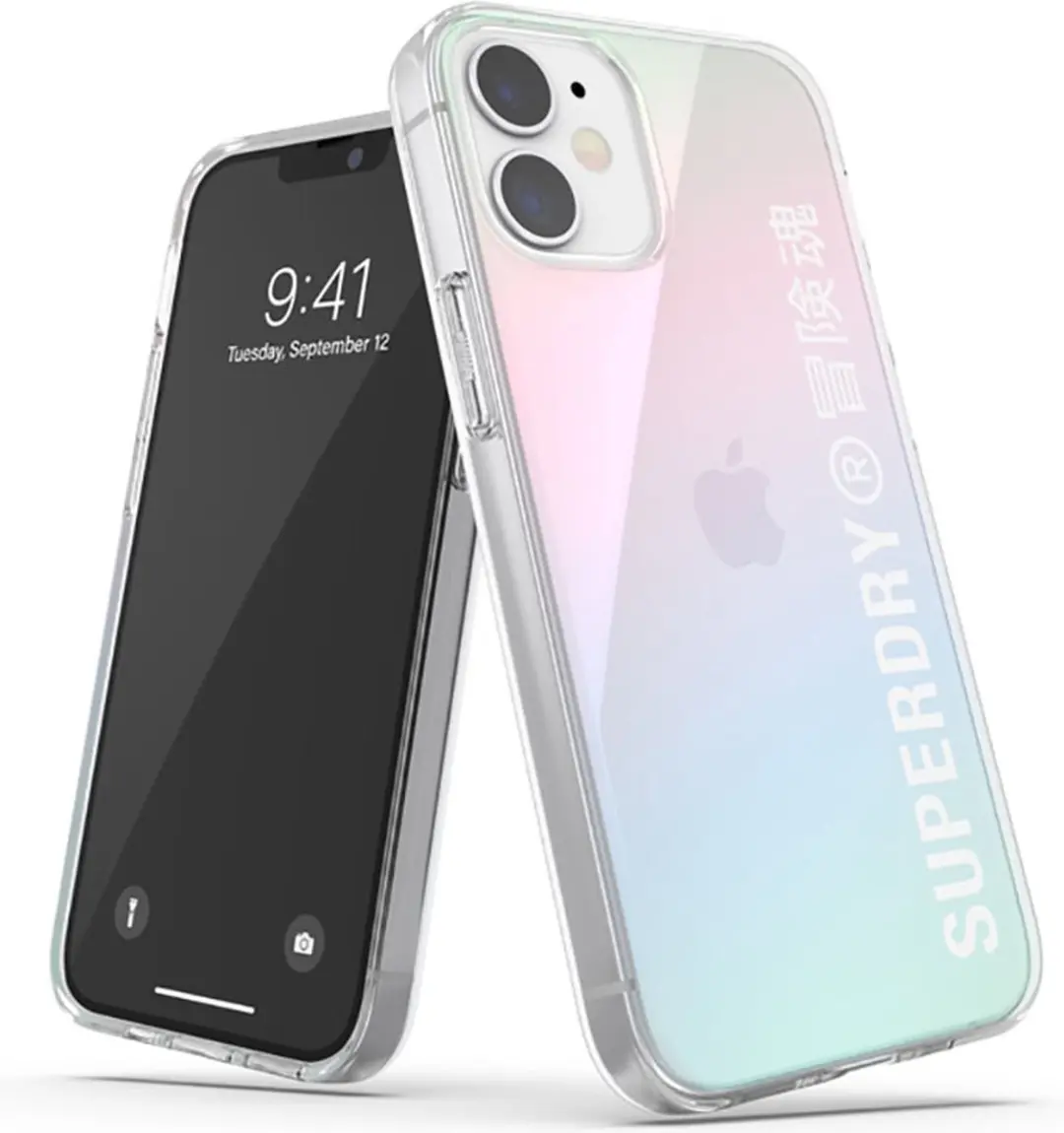 Superdry Snap Case iPhone 12 Mini - Transparant - 42598