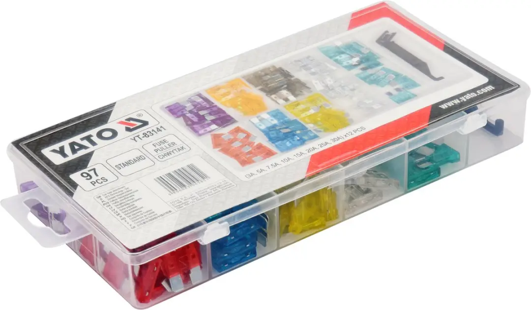 Toya D* Serie Zekeringenset 97 Stuks