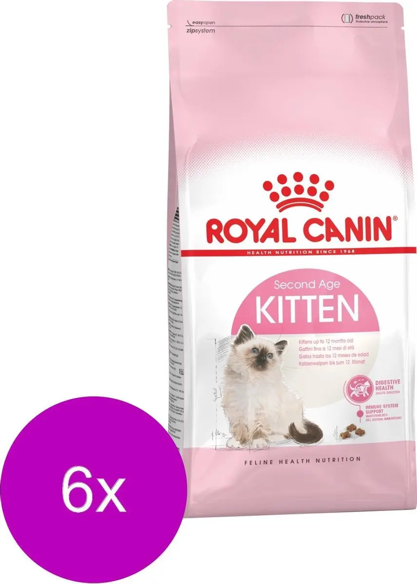 Royal Canin Kitten Kattenvoer - 12 kg (6x2kg)