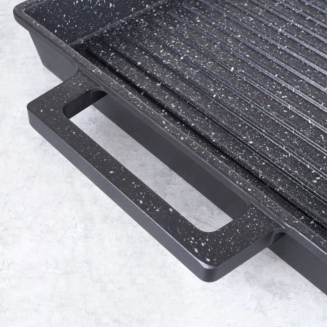 Orion Grande Serie Granieten Grillplaat 43x27cm - Zwart