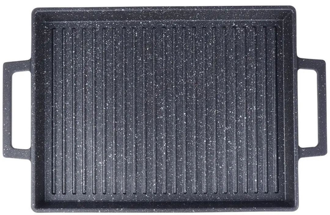 Orion Grande Serie Granieten Grillplaat 43x27cm - Zwart