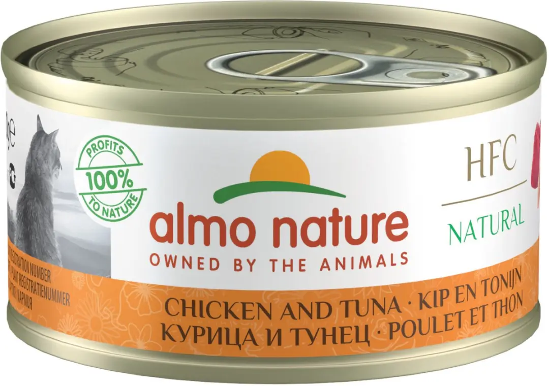 Almo Nature Cat Tonijn/Kip 70g