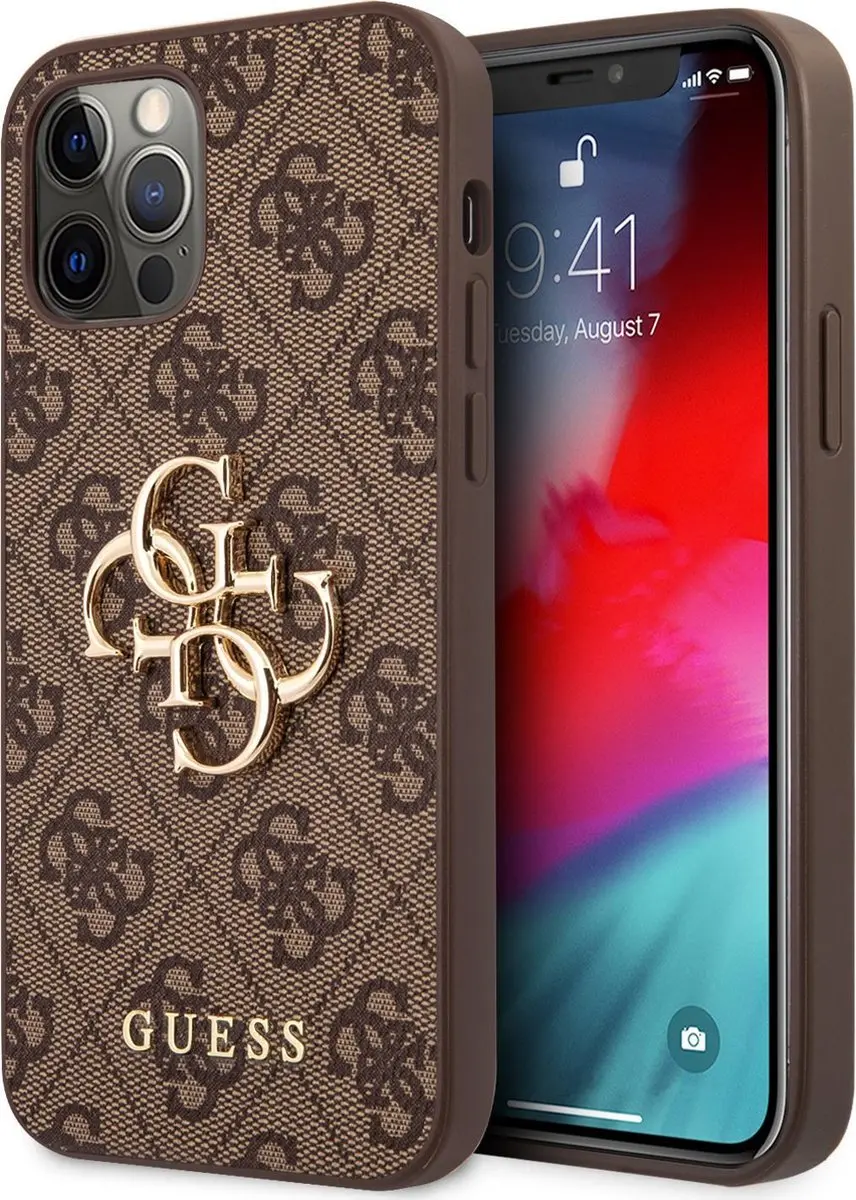 GUESS PU 4G Metal Logo Hoesje