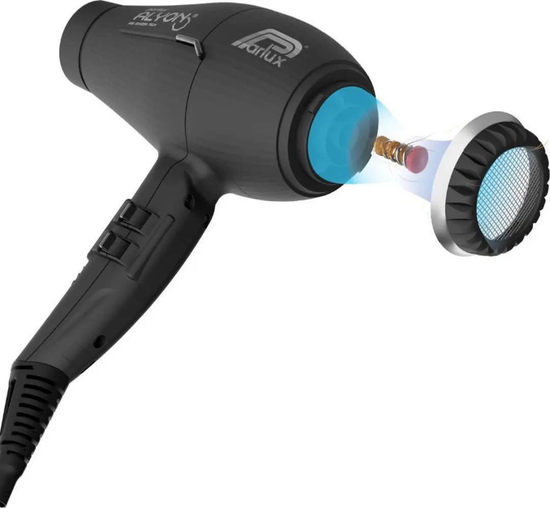 Parlux Alyon Black Haardroger - 2250W - 2 Snelheden