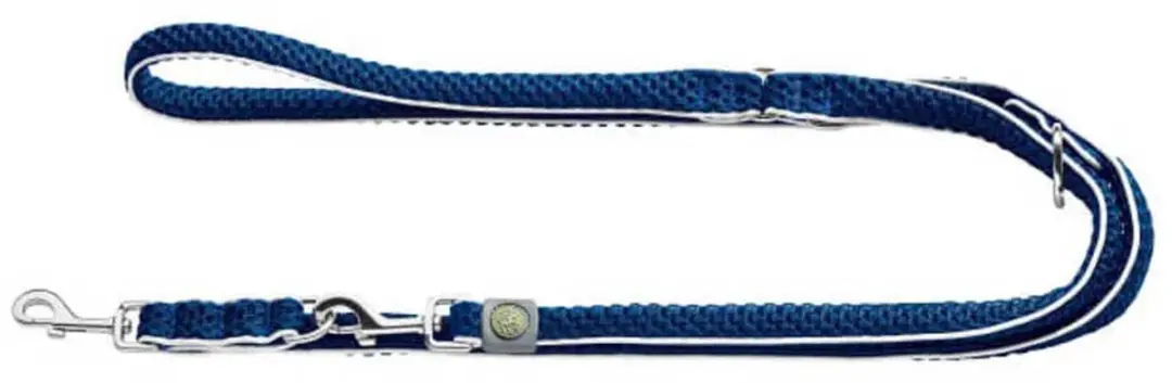 Hunter HILO Hondenriem - 200 cm - Blauw