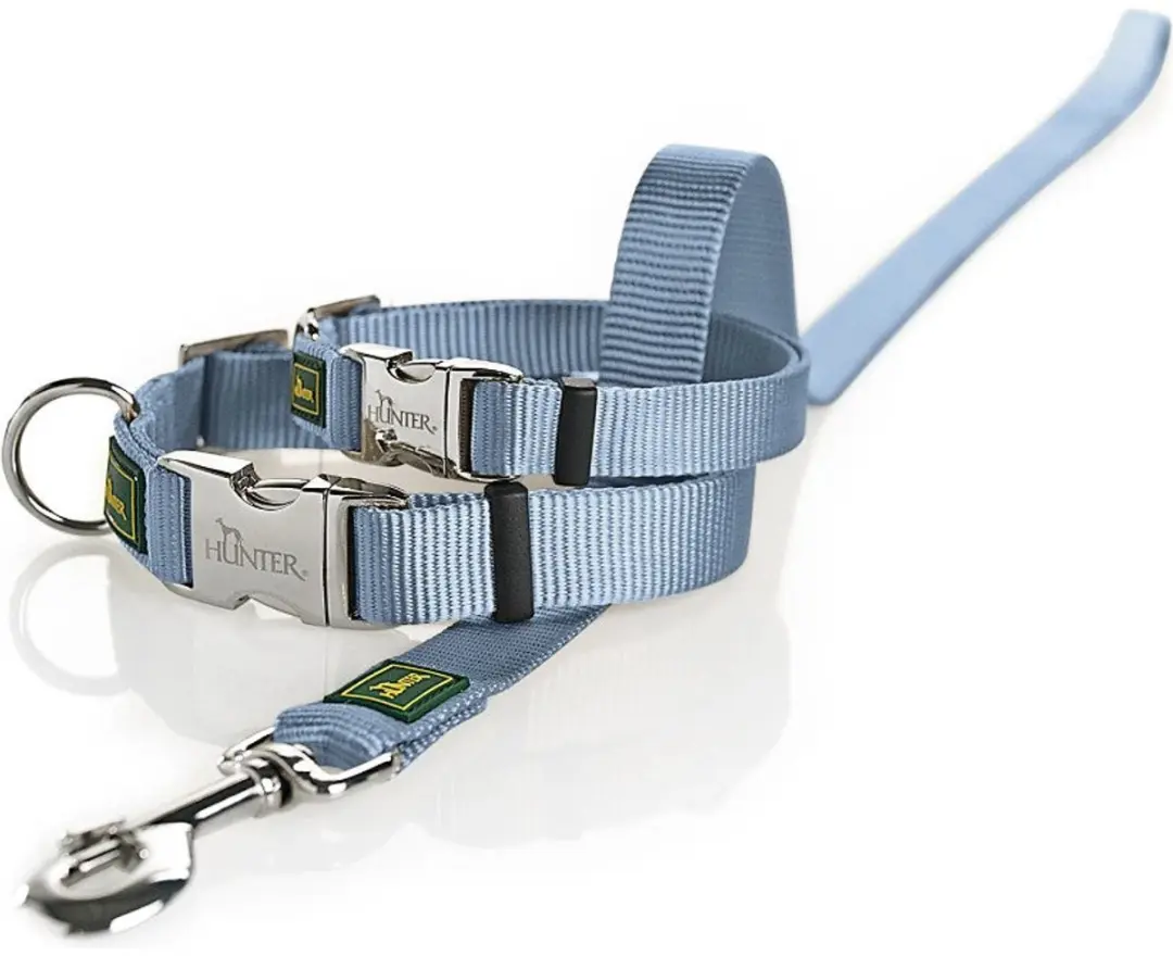 Hunter Hondenriem Blauw 100cm