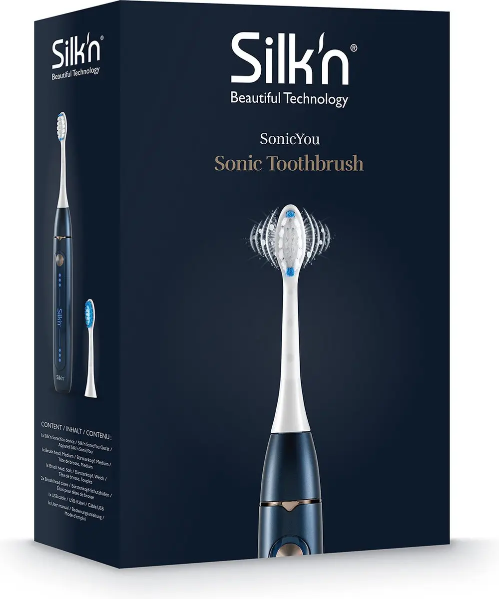 Silk'n SonicYou Elektrische Tandenborstel SY1PE1DB001 - Donkerblauw