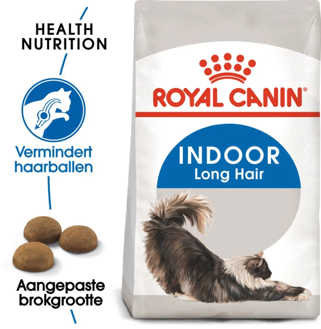 Royal Canin Indoor Long Hair Kattenvoer - 16kg (4x4kg)