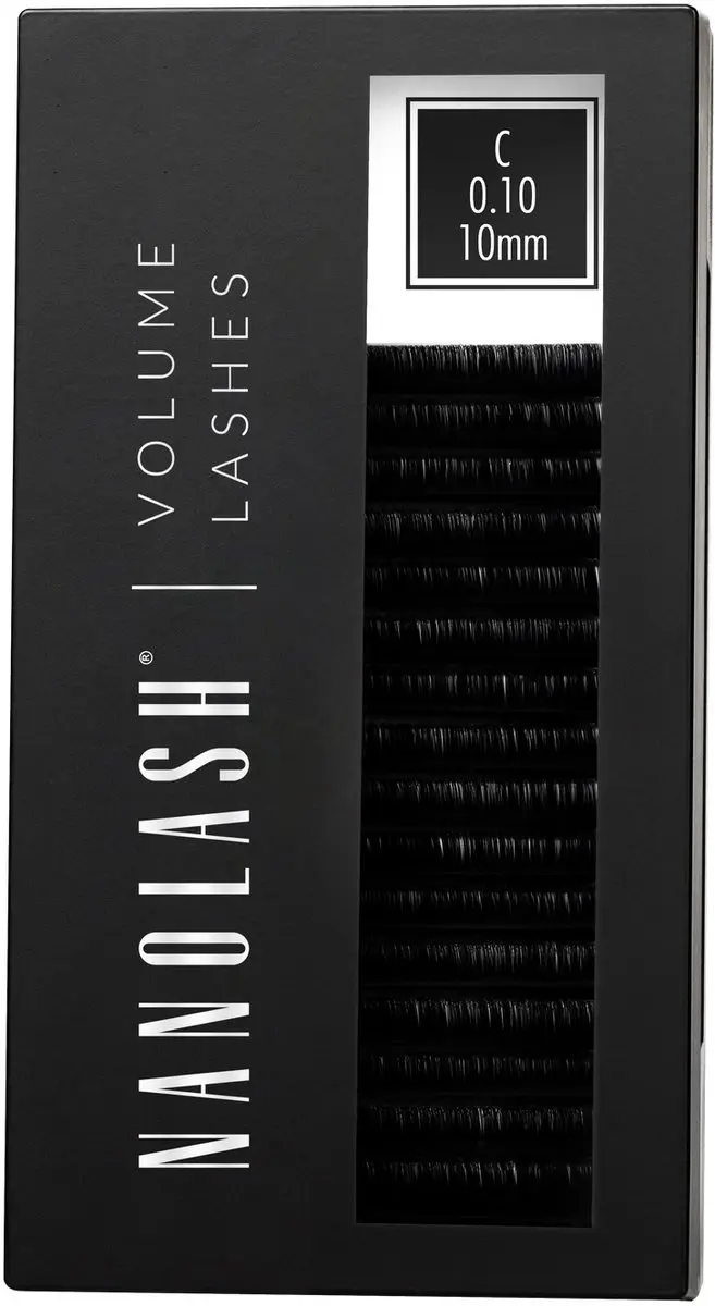Nanolash Volume Lashes Nepwimpers 16 Stuks - 10mm Zwart