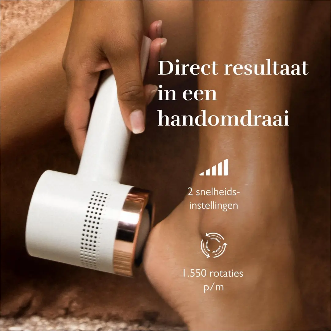 Silk'n VacuPedi Rose Gold Voetverzorgingset - USB-C Oplaadbaar