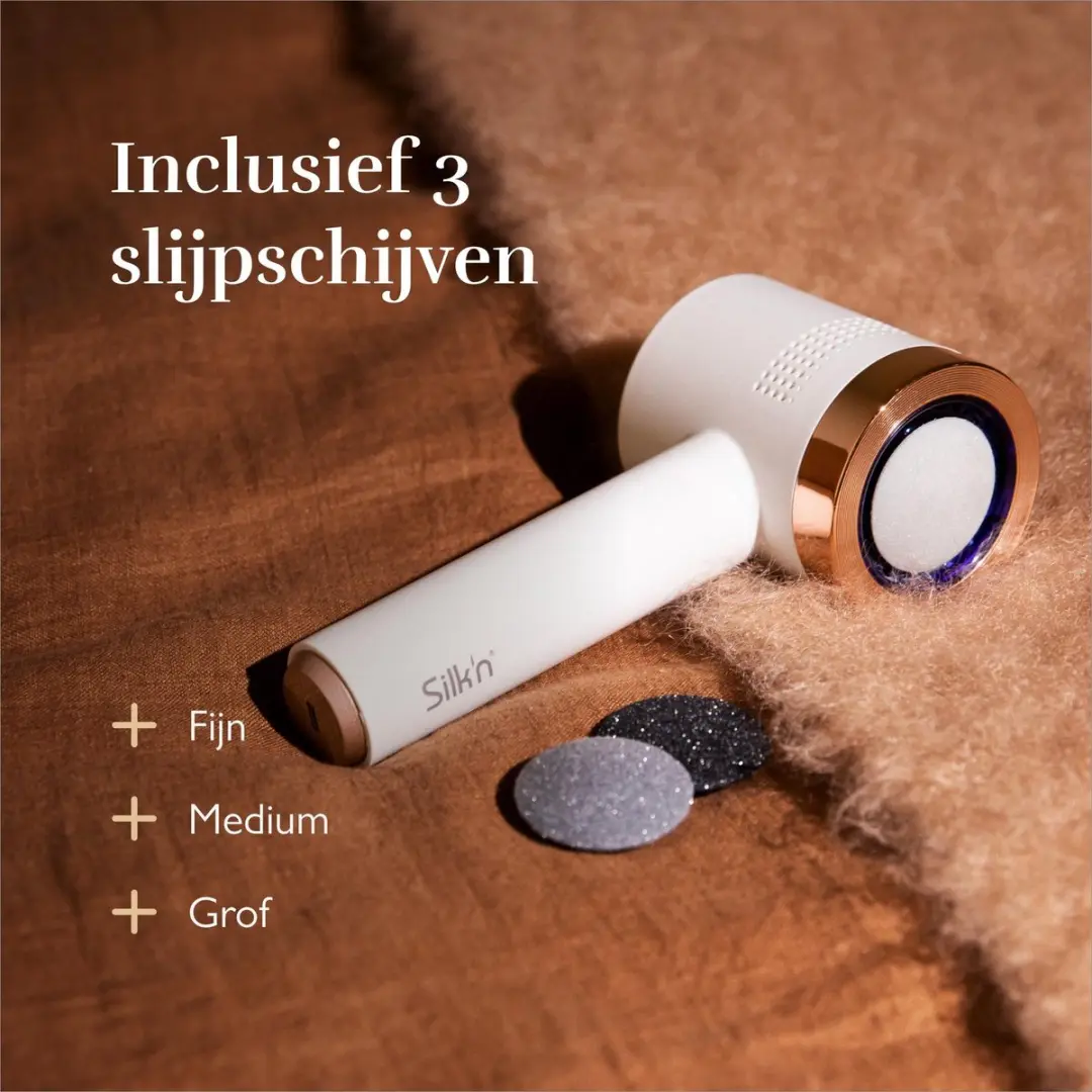 Silk'n VacuPedi Rose Gold Voetverzorgingset - USB-C Oplaadbaar