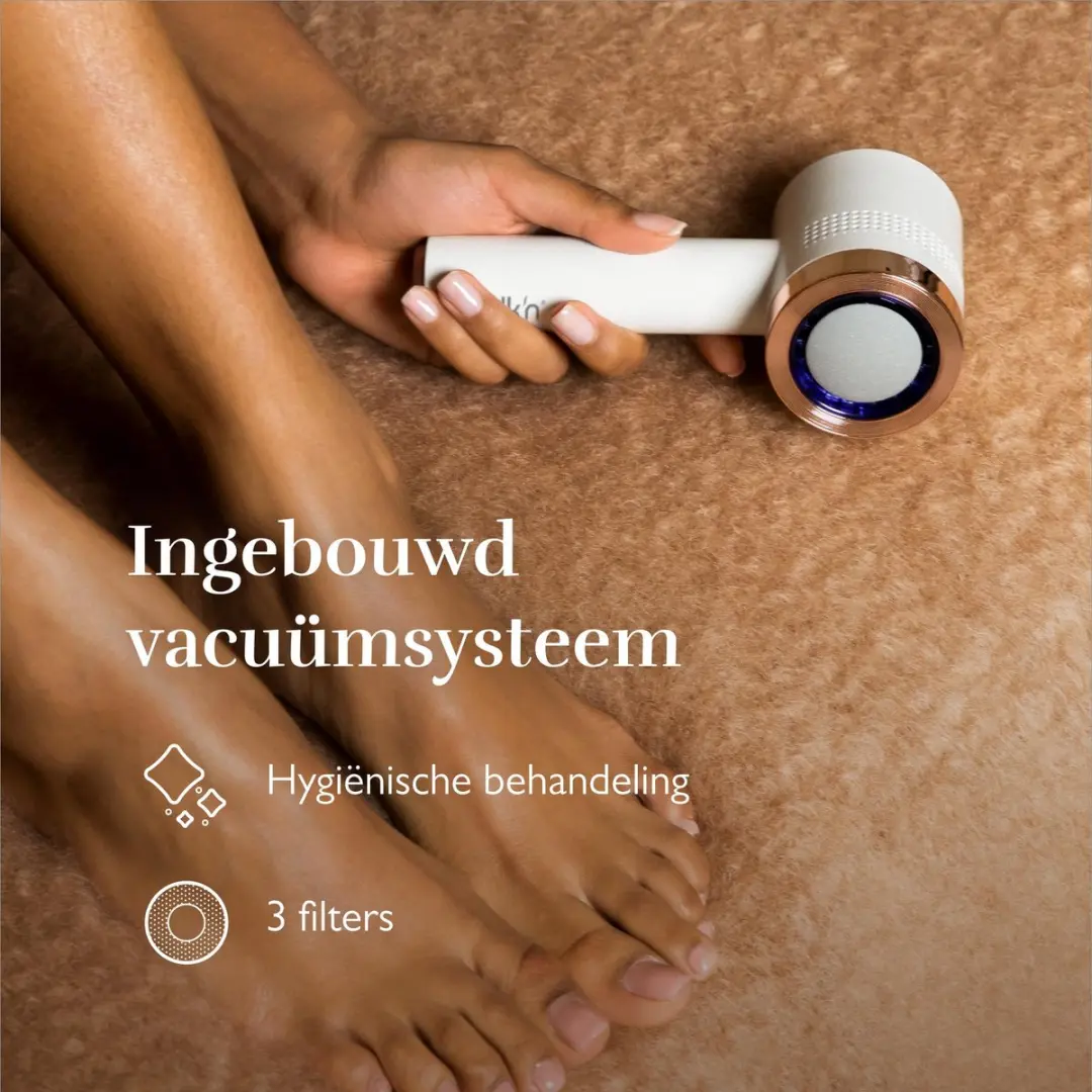 Silk'n VacuPedi Rose Gold Voetverzorgingset - USB-C Oplaadbaar