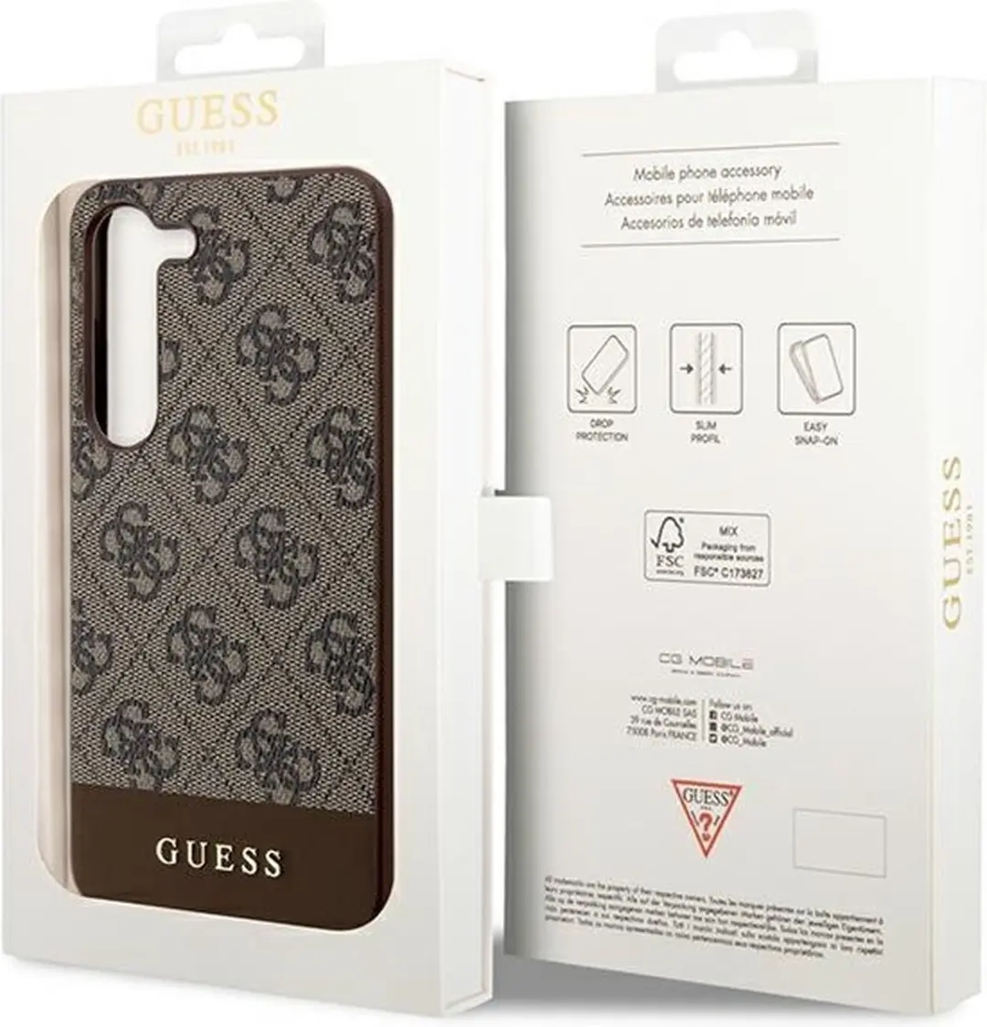 Guess Hard Case Samsung Galaxy S23 Plus - Bruin