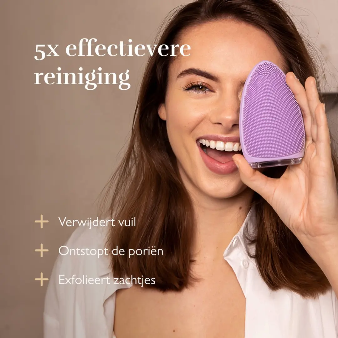Silk'n Bright Gezichtsreiniger - Lila