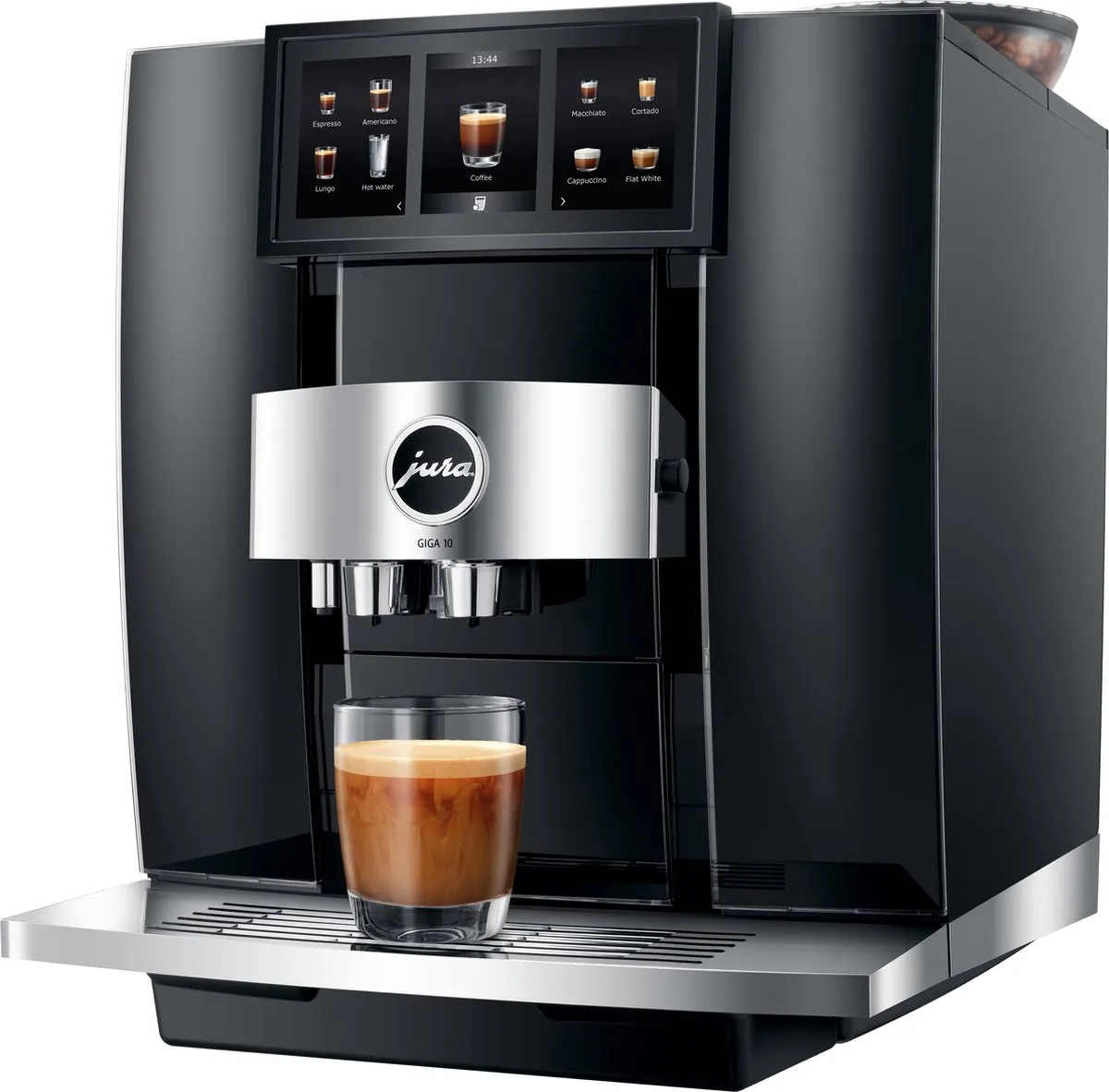 Jura GIGA 10 Diamond Black Volautomatische Espressomachine