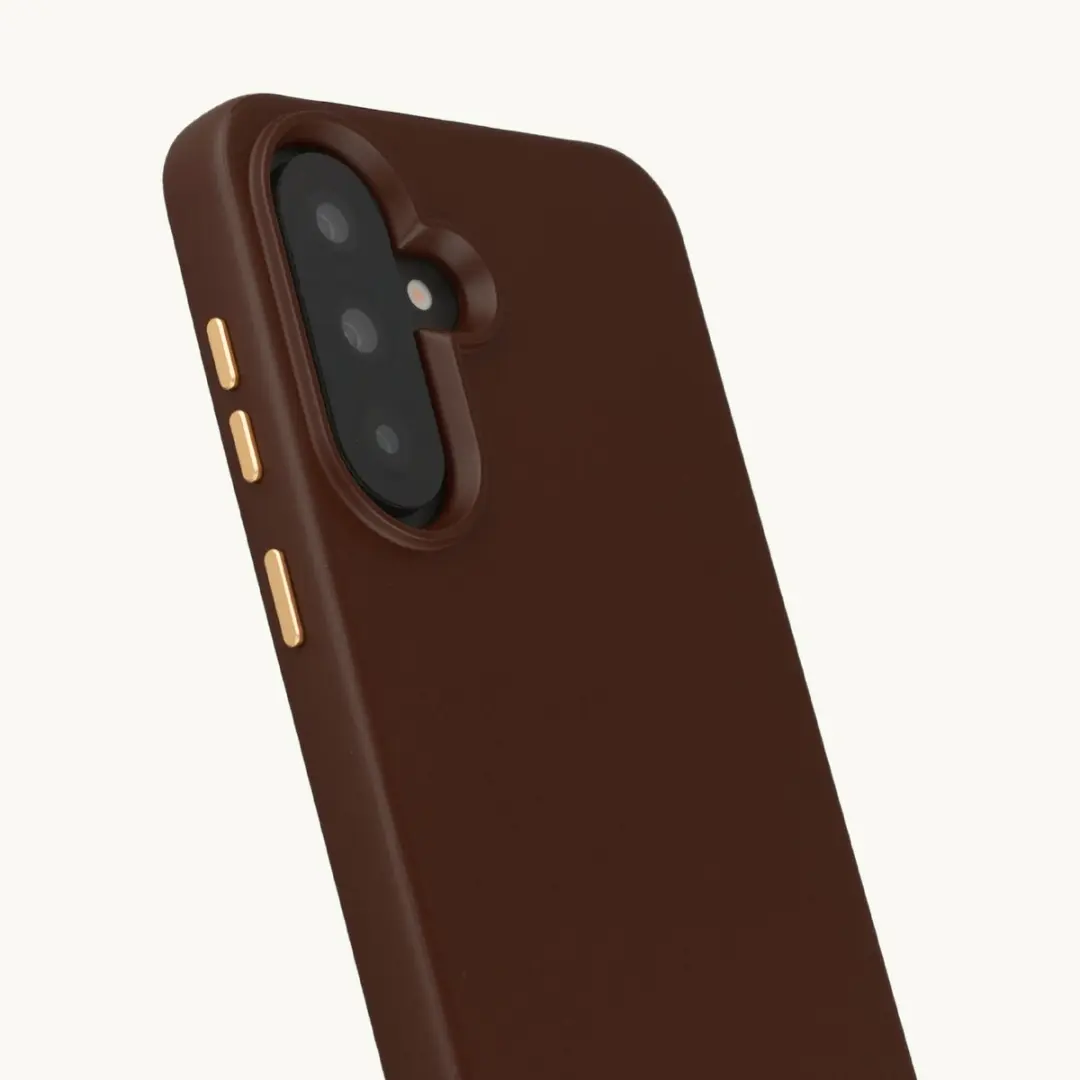 Selencia Hoesje SH00098097 - Samsung Galaxy A36/A56 - Choco Brown