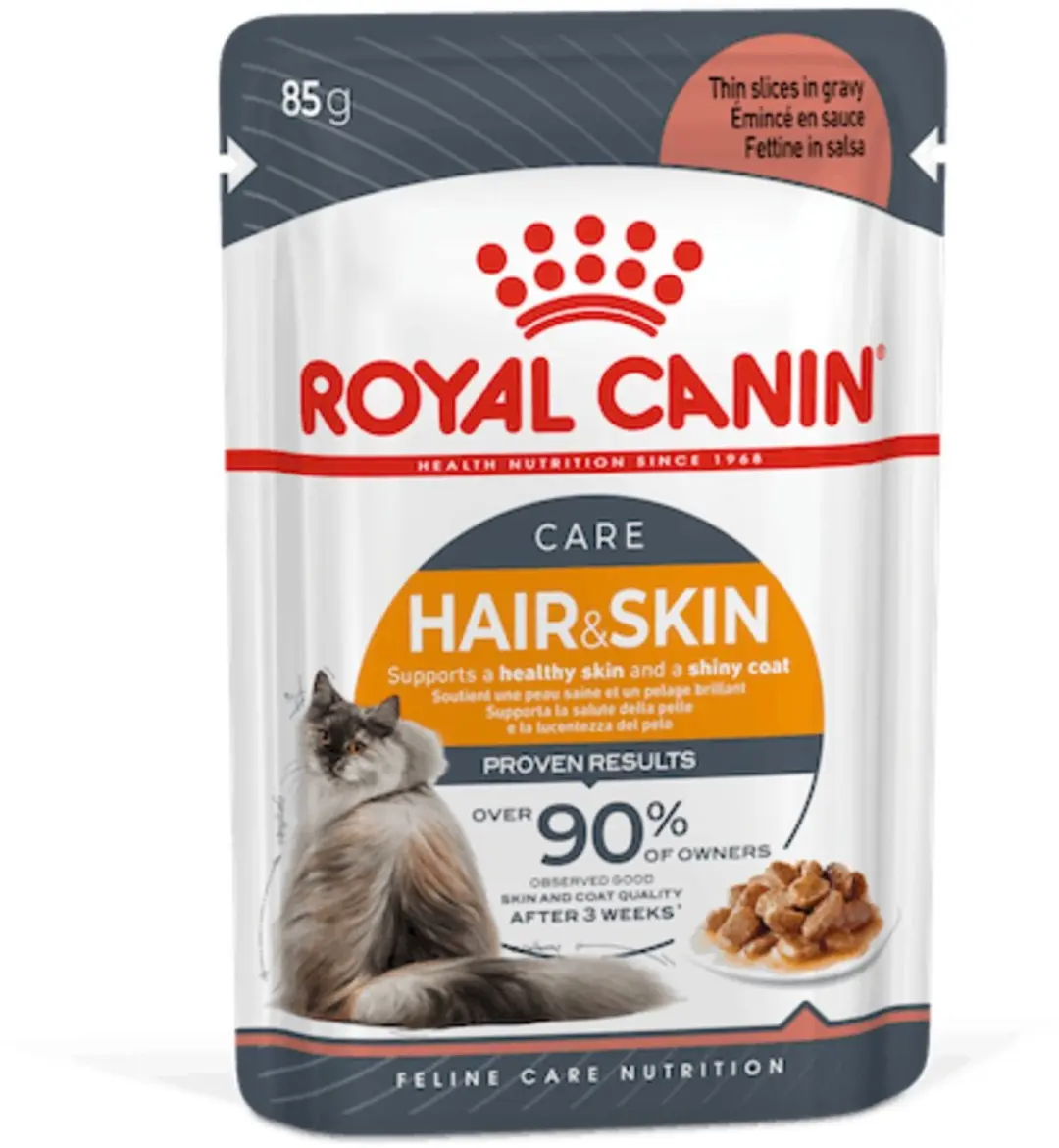 Royal Canin Hair & Skin Katten Natvoer 12x85g - afbeelding 6 van 6