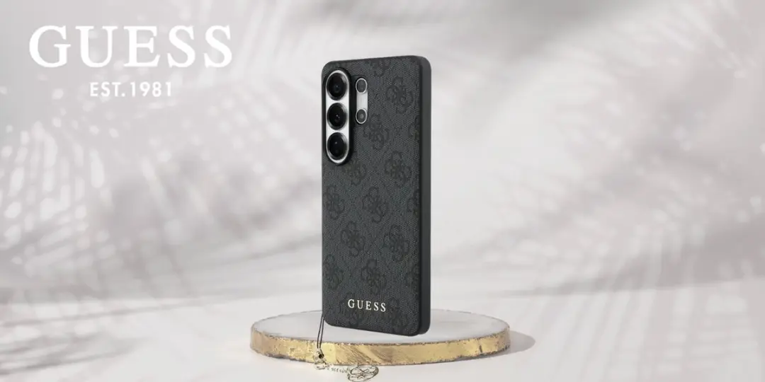 Guess Hoesje GUHMS26U4GCK Samsung Galaxy S26 Ultra - Zwart
