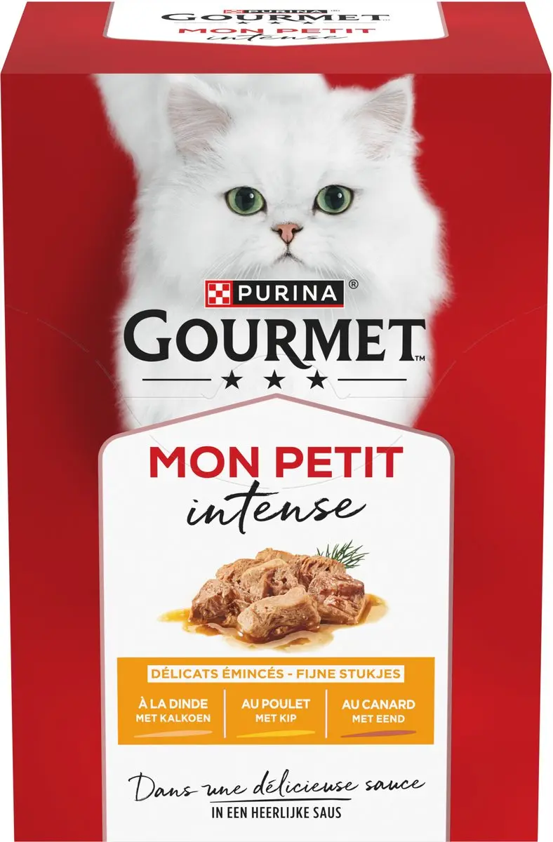 Gourmet Mon Petit Intense Natvoer Gevogelte
