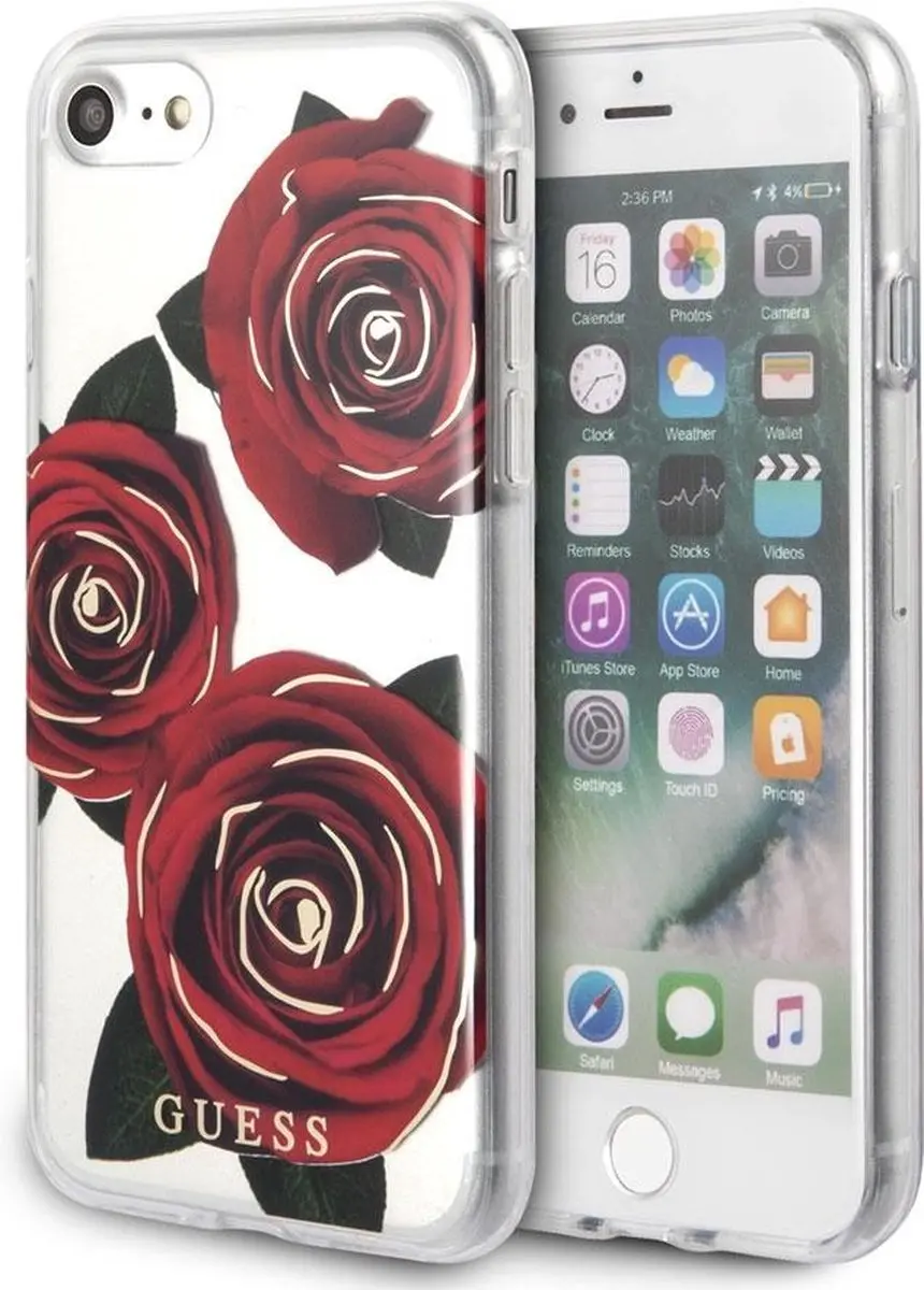 GUESS iPhone Hoesje Rood