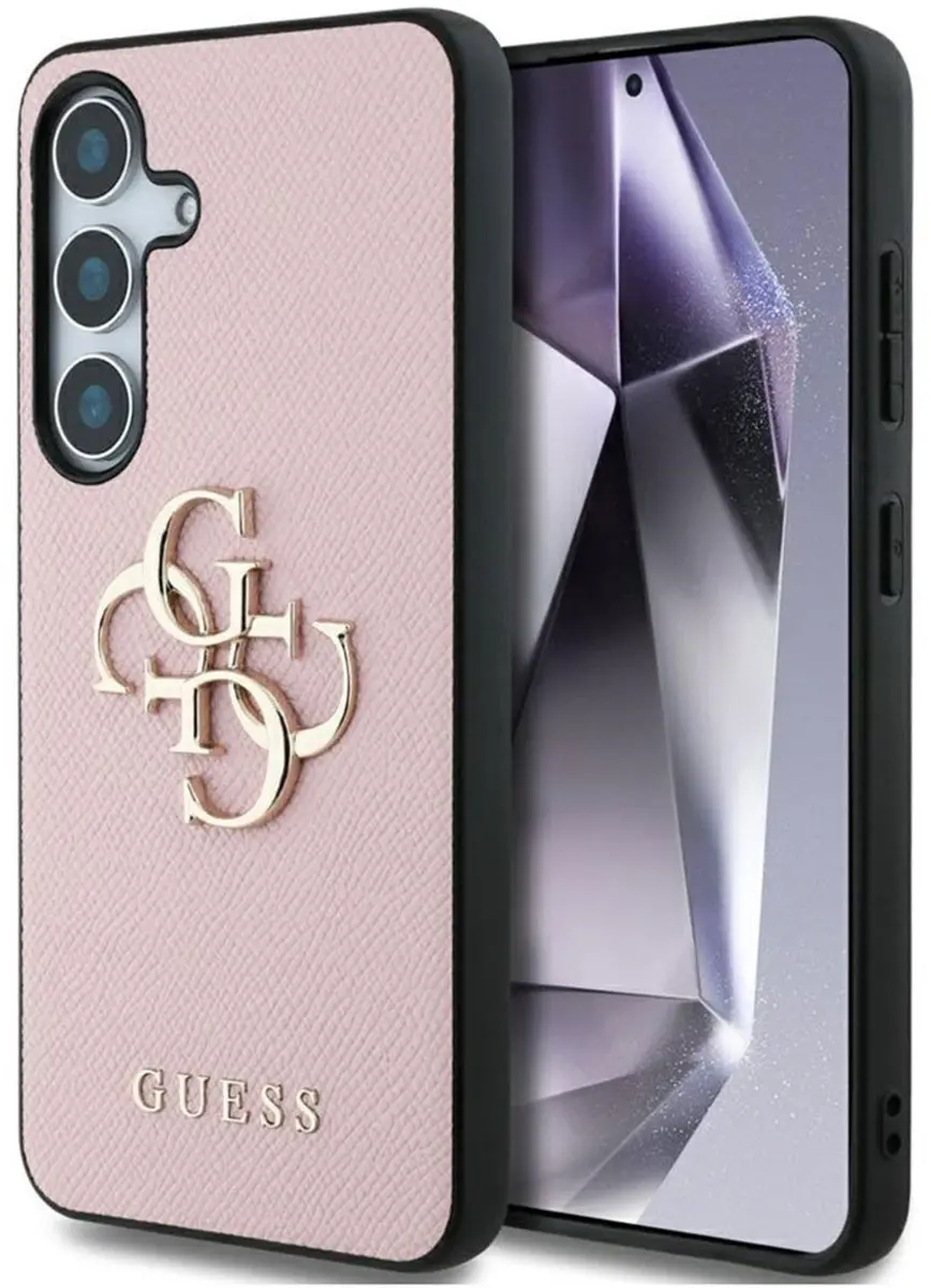 GUESS 4G Metal Logo Saffiano Hoesje GUHCS25SPGT4MBP