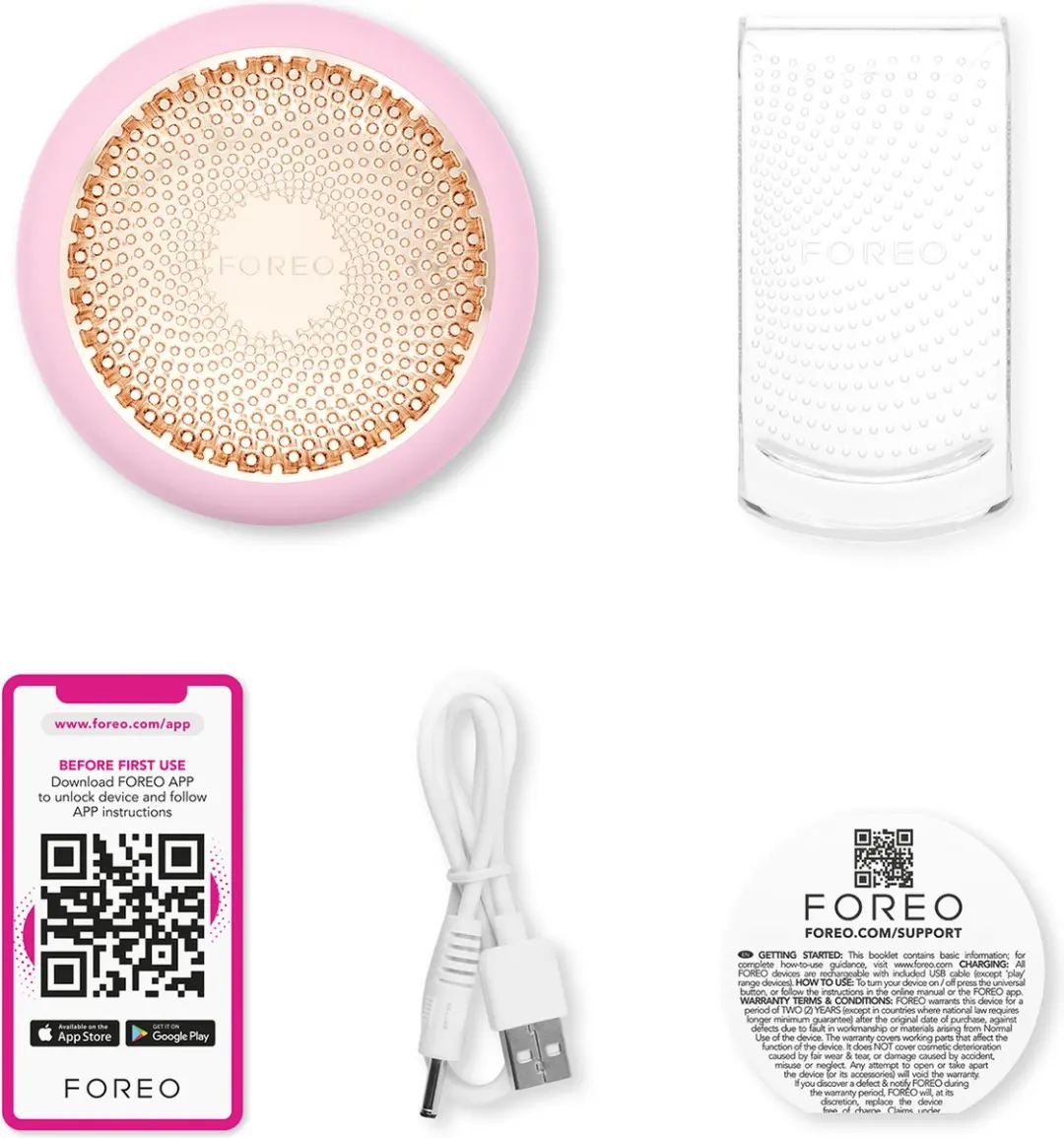 FOREO UFO 3 Pearl Pink - Gezichtshydratatieapparaat - afbeelding 6 van 6