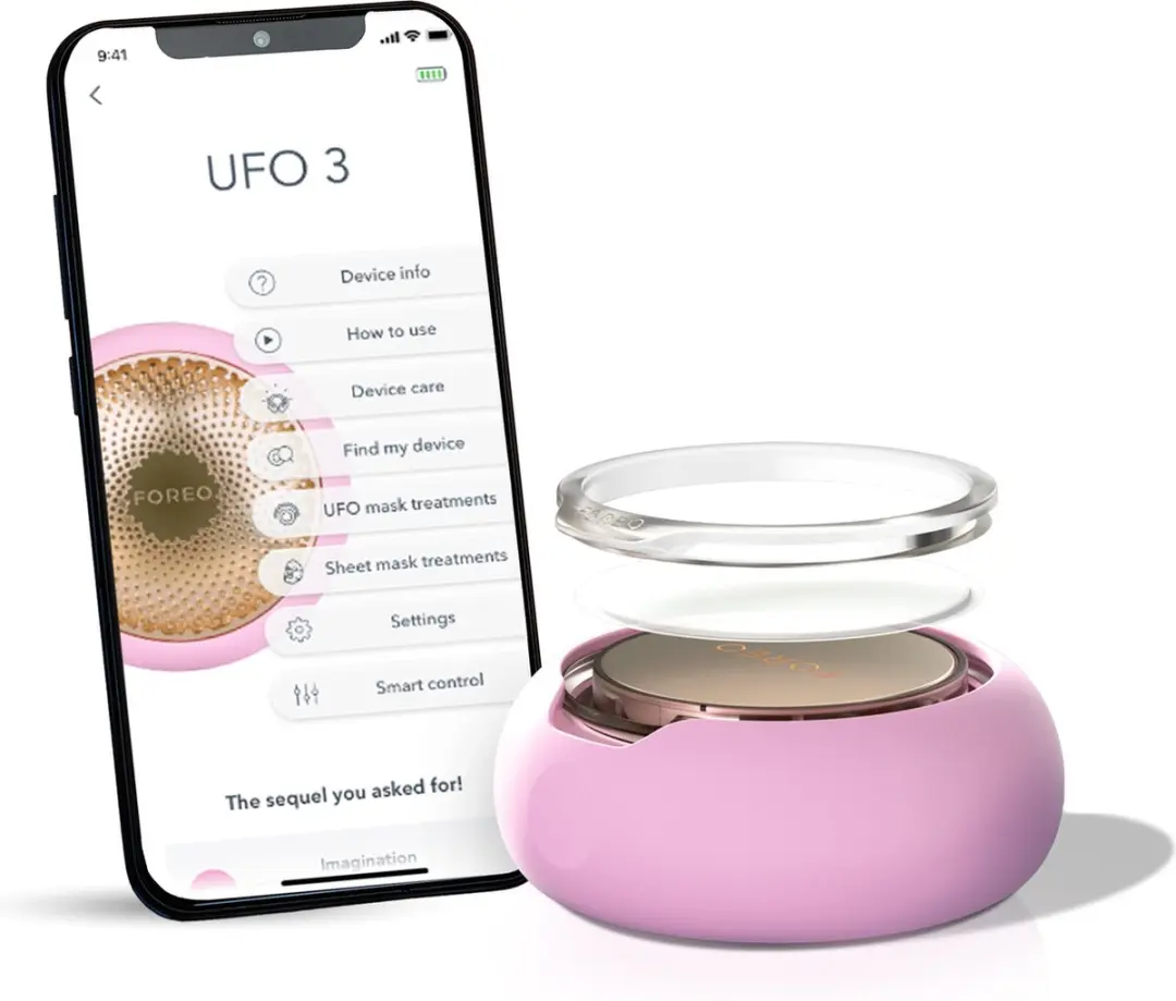 FOREO UFO 3 Pearl Pink - Gezichtshydratatieapparaat