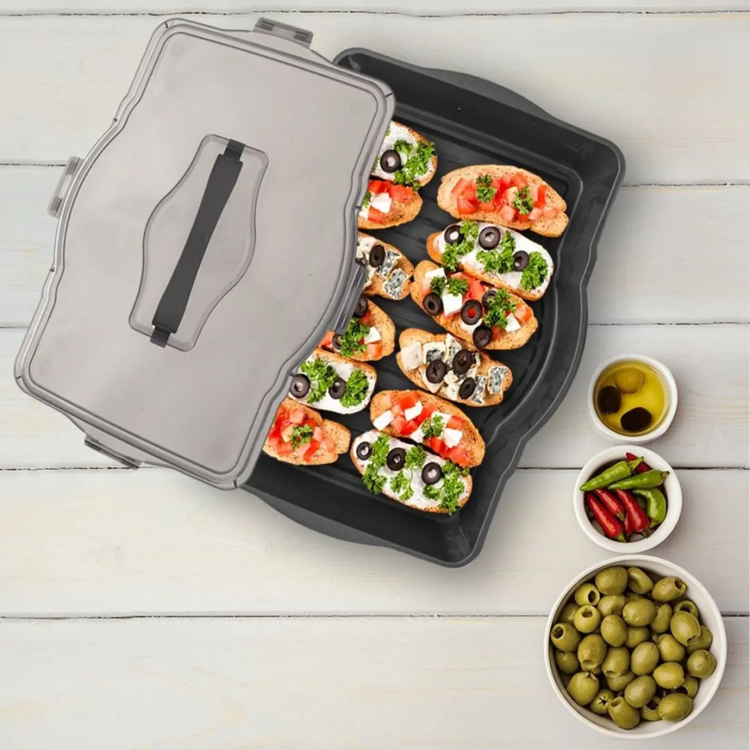 Orion Voedselcontainer 45x35cm - Grijs