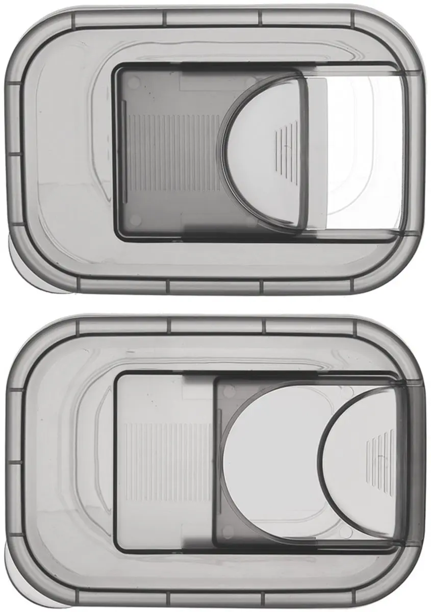 Orion Grey Serie Voorraadbus 1,9L - Grijs - BPA-vrij