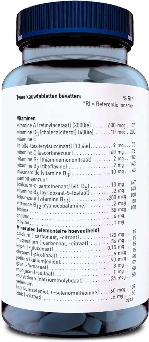 Orthica Dino Multi Kauwtabletten