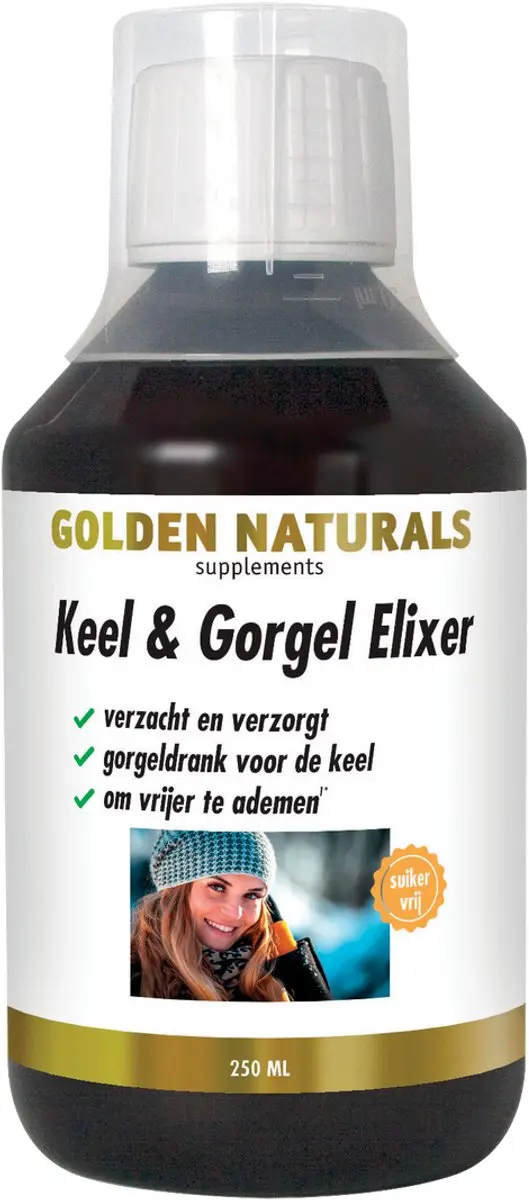 Golden Naturals Keel & Gorgel Elixer 250ml